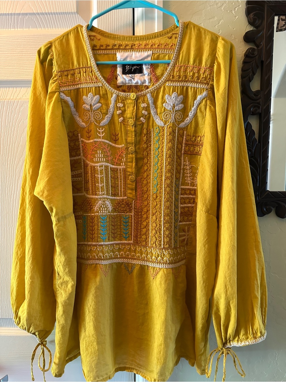Biya Embroidered  Women’s Tunic Top
